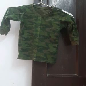 Army Print T-shirt