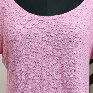 Plus Size Pink Top