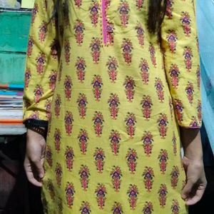 Yellow Kurti