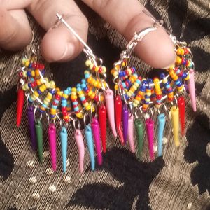 Multicolour earrings