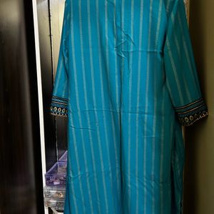 Avaasa Sky Blue Colour Kurta Size XXL