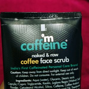 M'Caffeine Coffee Face Scrub