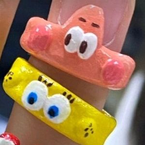 Spongebob Squarepants Ring Set