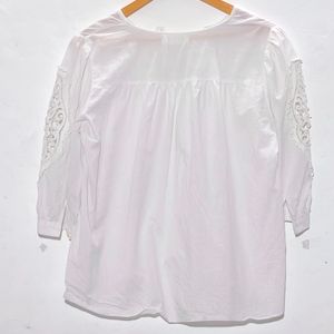 Stylish White WomenTop Newtop Small