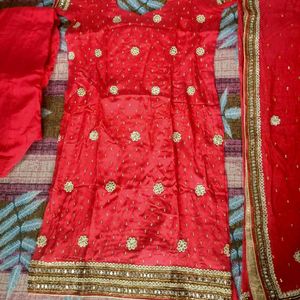 Very Heavy Bridal Punjabi Suit Dupatta