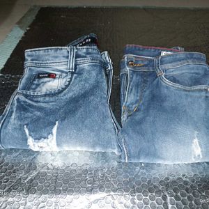 DIESEL & SPYKAR TWO JEANS SET ONLY @300/-