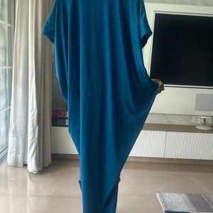 Fixed Price Teal Colour Lovely Dress