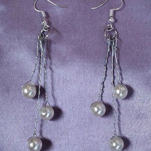 Pearl Branched Earrings