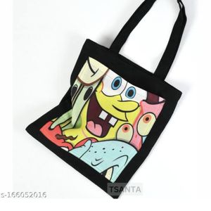 TSANTA Printed Canvas Tote Bag