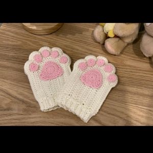 Crochet Catpaw Gloves