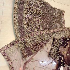 Purple 💜 Lehenga