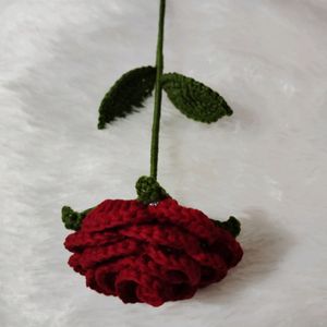 Crochet Rose Flower