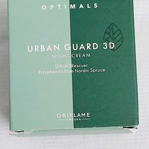 Oriflame Urban Guard 3d Night Cream 🌙