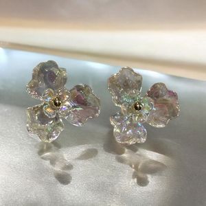 A Beautiful pair of iridescent earrings