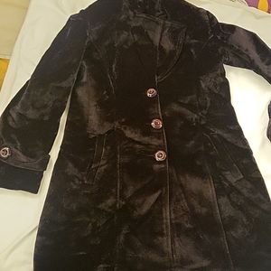 Velvet Long Coat