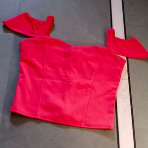 Red Crop Top