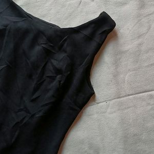 Backless Black Dress