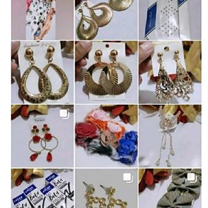 All Earrings Are Just ₹60 each