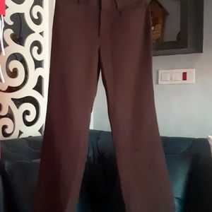 Coffee Brown Formal Trouser For Women