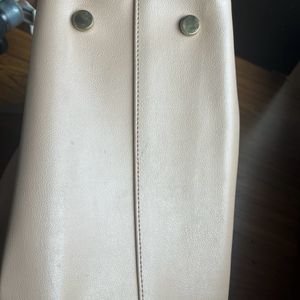 Like New Beige Lapis Lupo Bag