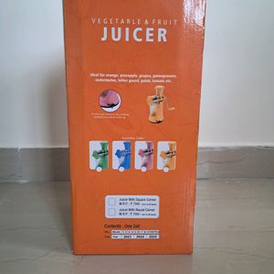 Vegetables & Fruit Juicer (Made With ABS Material)