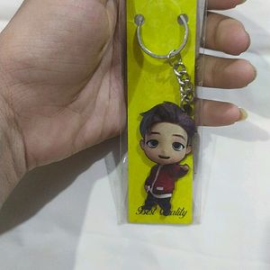 BTS Tiny Tan Keychain