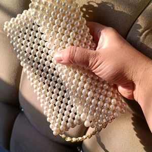 Beaded Hand Clutch