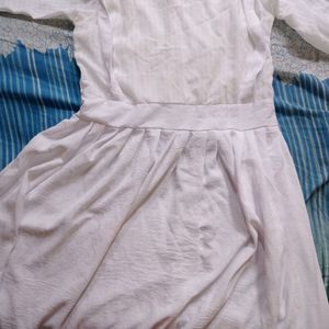 New White Colour Dress