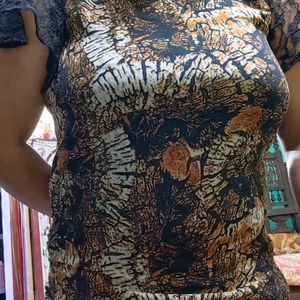 Very Beautiful Tiger Cheeta Print Top🔥