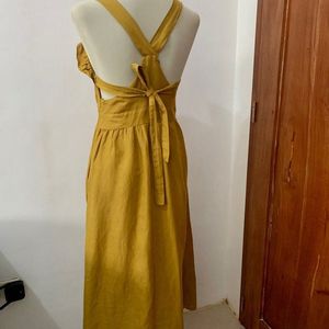 Zara Linen Dress - Medium