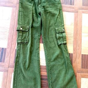 Cargos Olive Jean