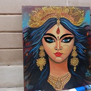 Durga Maa Canvas Painting