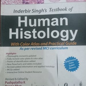 Human Histology With Colour Atlas 9th Edition