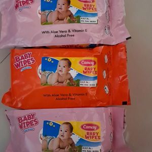 Pack Of 3 CAMAY BABY WIPES