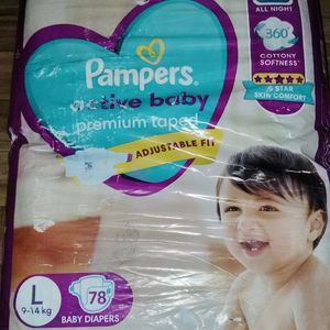 Pampers Taped style Active Baby Diaper