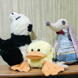 Combo Of 3 Imported Soft Toys