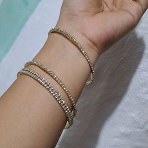 Diamond Bangles