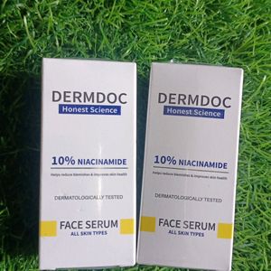 Dermdoc 10% Niacinamide Face Serum Pack Of 2