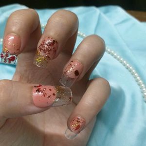 Press On Nails(Pomegranate Panorama)