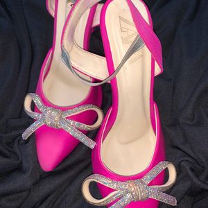 Zara Hot Pink high Heels