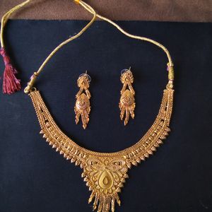 Golden Jewelry Set