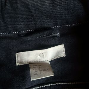 H&M Black Denim Jacket