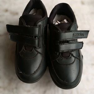 Kids Black School Shoes(Size:2)