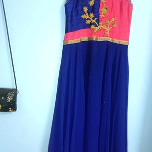 Blue Festival Gown