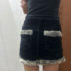 Vintage Velvet Skirt