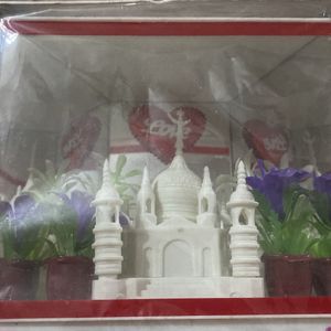 Taj Mahal Showpiece for Gift With Lighting System