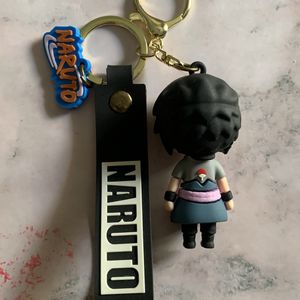 Sasuke Rubber Keychain | Naruto Anime