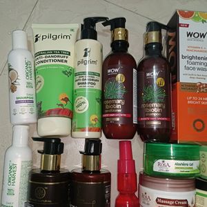 Skincare And Haircare Combo