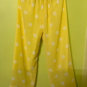 Lemon Yellow Three Piece Co-ord Set