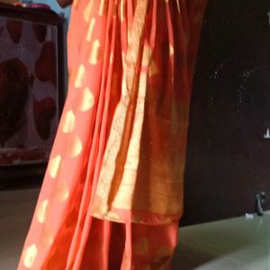 Small Border New Saree